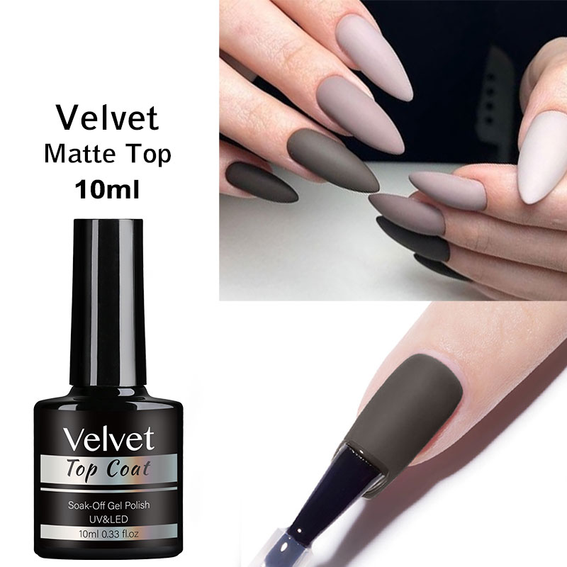 10ml Velvet Matte Top Coat Gel - Resin Art Equipment ulasan dan harga
