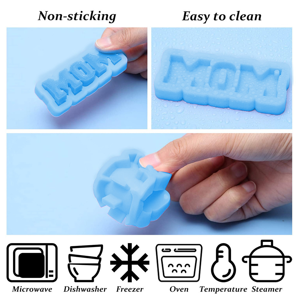 DIY Resin Silicone Mold Englis - Resin Art Alphabet ulasan dan harga