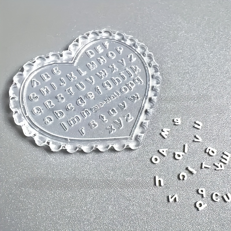 1pc Self-Made Nail Art Letter  - Resin Art Alphabet ulasan dan harga