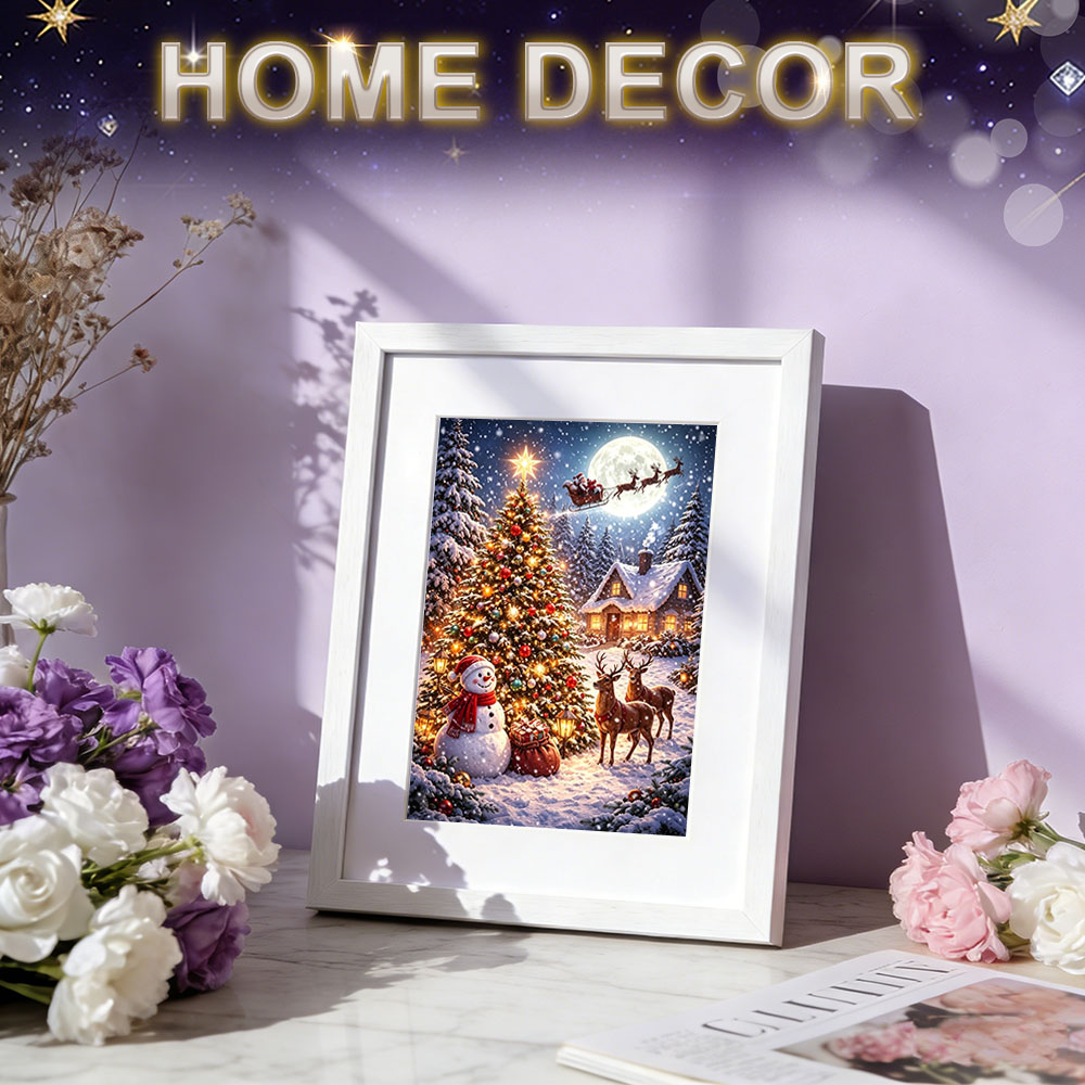HUACAN Diamond Art Painting Tr - Resin Art Wallpaper ulasan dan harga
